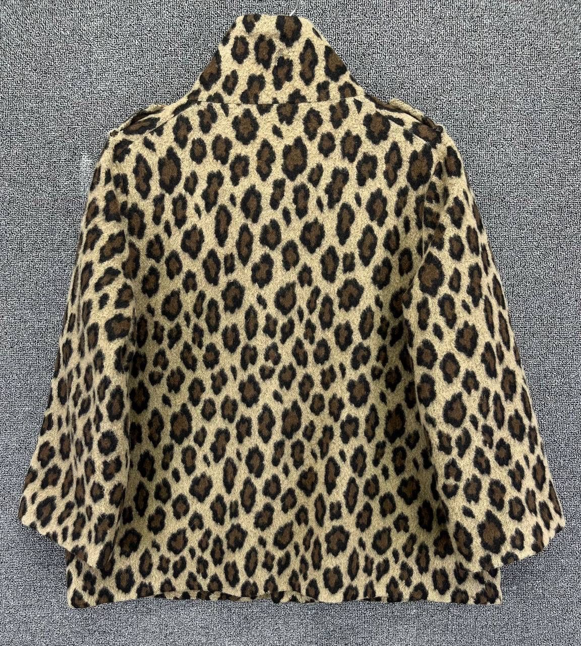 Japanese Brand Vintage Pinceau Leopard Style Wool Jacket Size M / US 6-8 / IT 42-44 - 10 Thumbnail