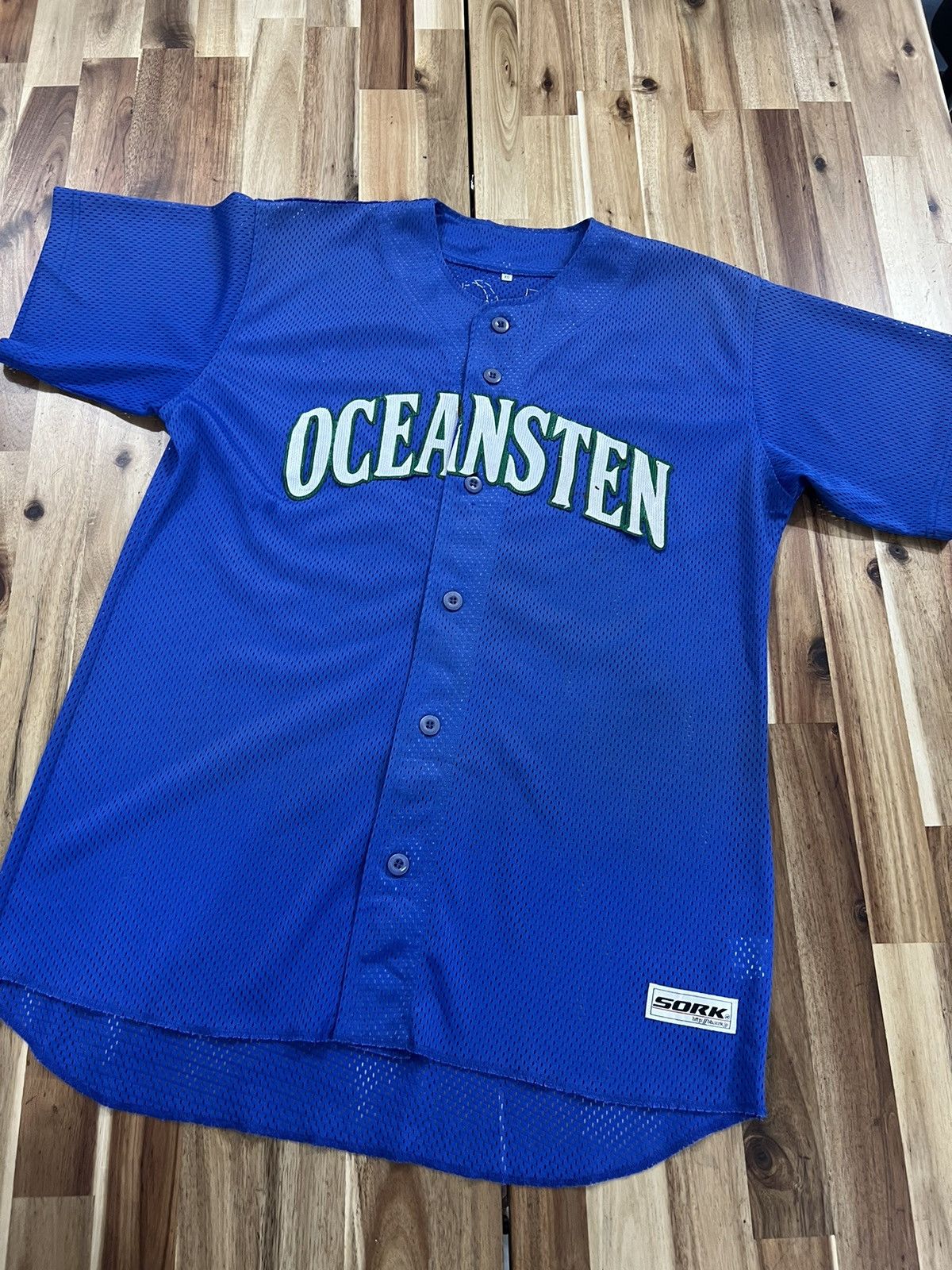 Japanese Brand × Vintage Vintage Oceansten Baseball Jersey Size US L / EU 52-54 / 3 - 1 Thumbnail