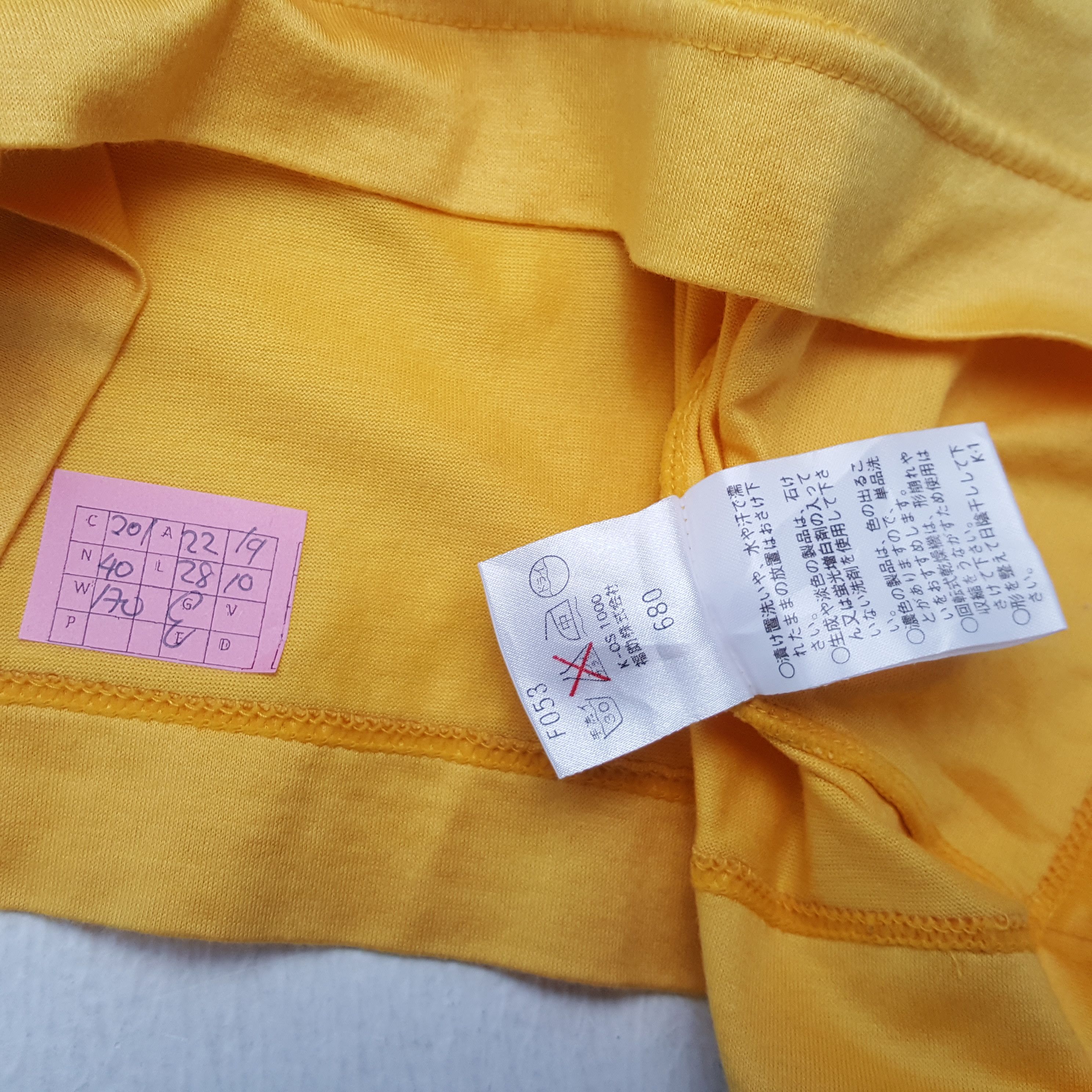 Vintage × Yves Saint Laurent YVES SAINT LAURENT Pocket Design Tshirt Size US L / EU 52-54 / 3 - 4 Thumbnail