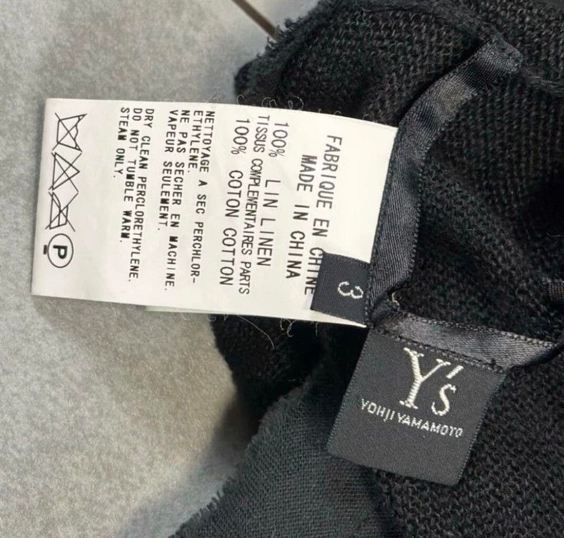 Y's Y's 05ss black short sleeve jacket Size US L / EU 52-54 / 3 - 5 Thumbnail