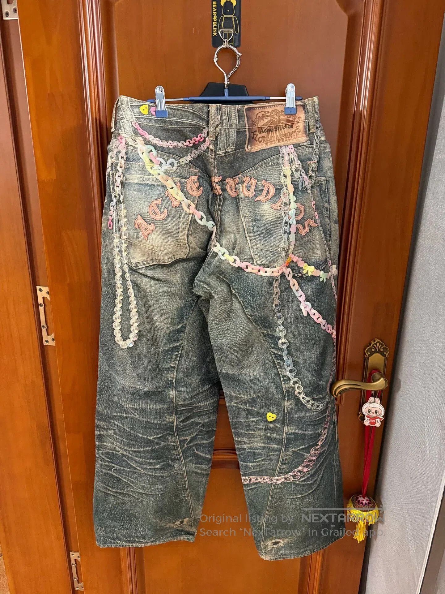 Acne Studios acne studios printed denim pants. Size 25" / US 0 / IT 36 - 2 Thumbnail