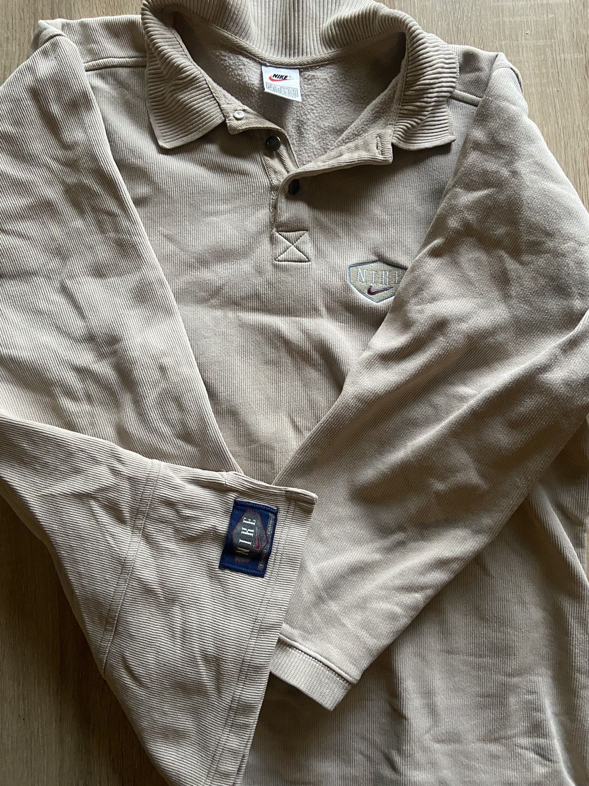 Nike vintage nike polo sweater Size US L / EU 52-54 / 3 - 4 Thumbnail