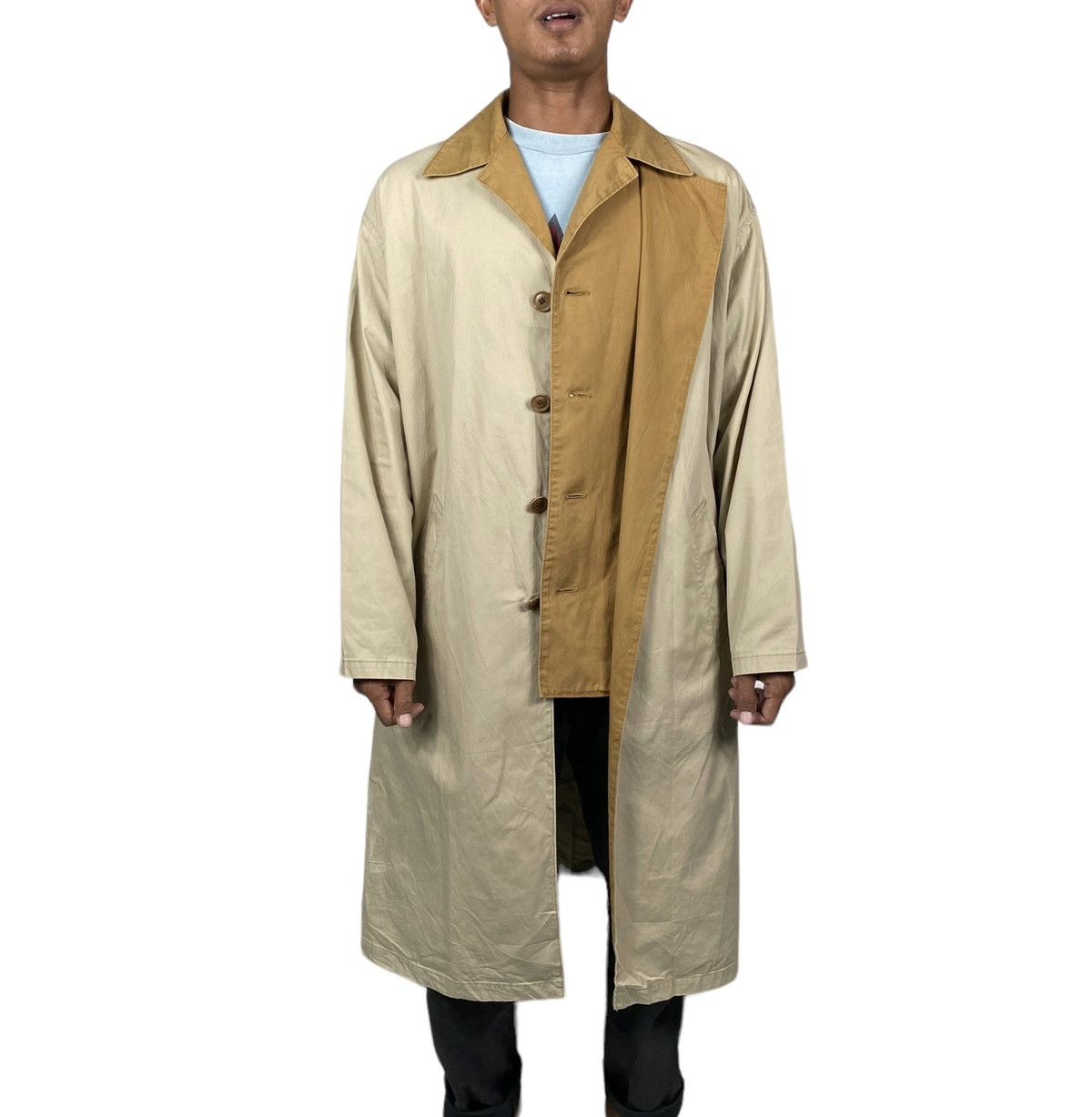 Yohji Yamamoto Y's Yohji Yamamoto overcoat double layer Size US M / EU 48-50 / 2 - 5 Thumbnail