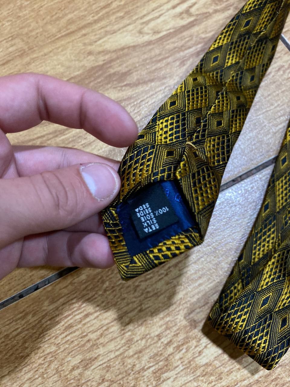Prada PRADA Print Luxury Silk Tie Made In Italy Size ONE SIZE - 2 Thumbnail