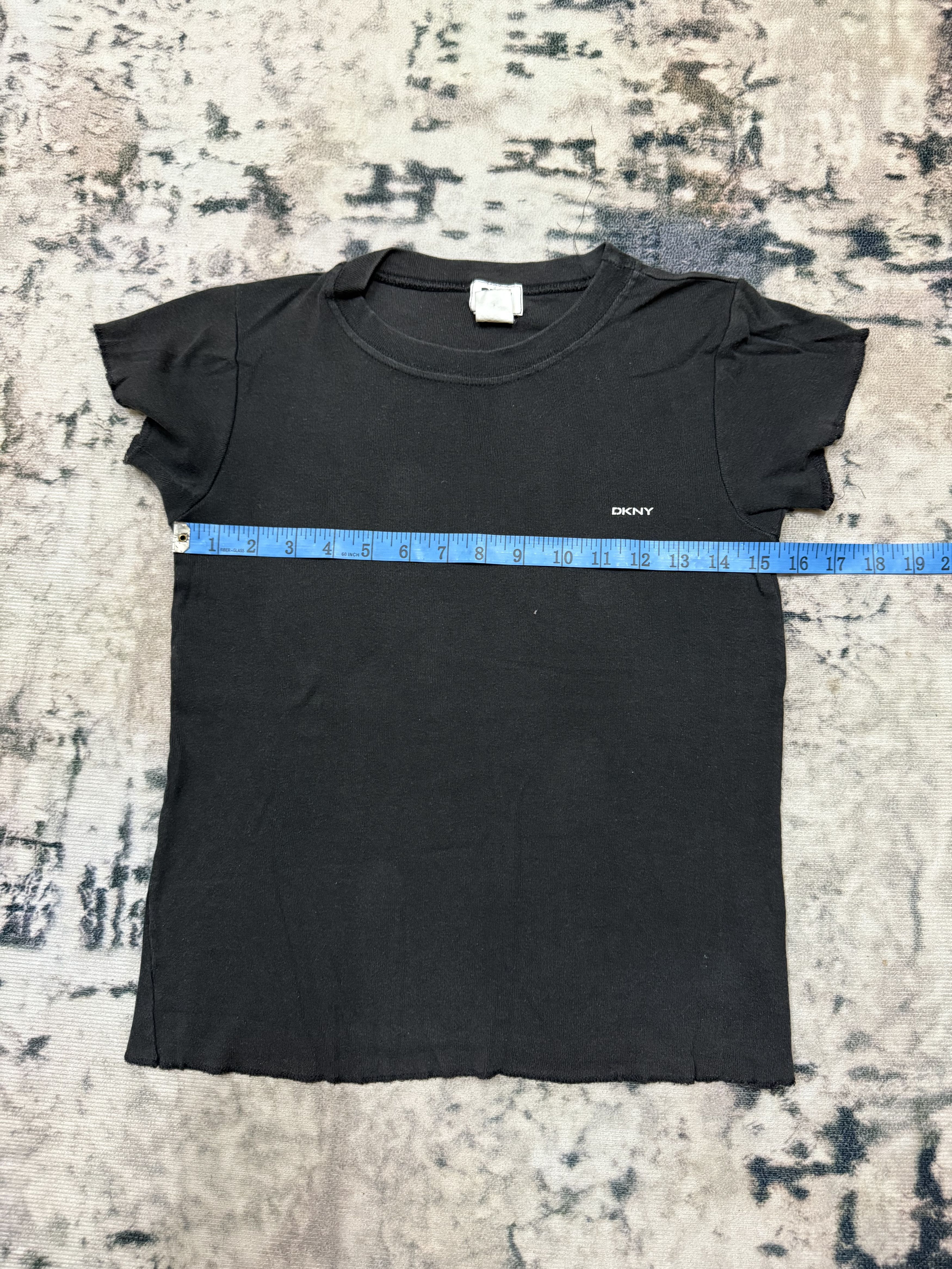 DKNY × Vintage Vintage Youth Dkny Distressed Tshirt Size XXS / US 00 / IT 34 - 11 Thumbnail