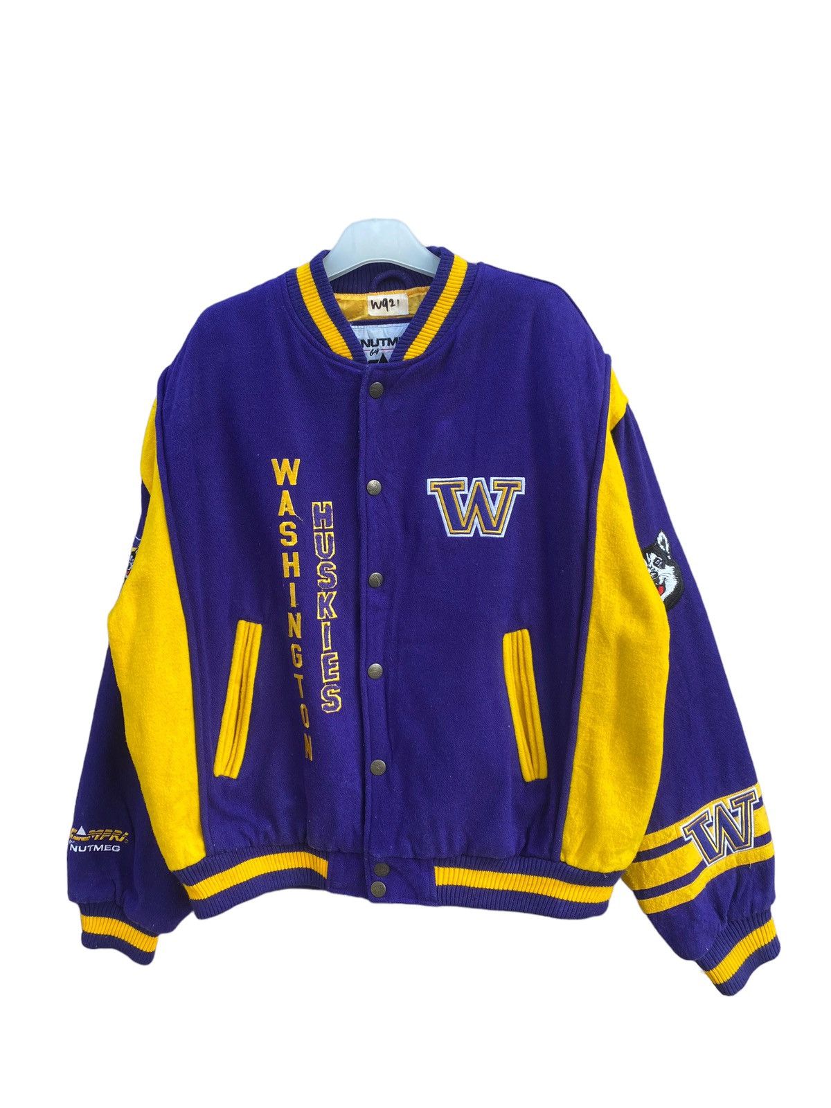 Nutmeg Vintage Nutmeg Washington Huskies Campri Jacket Size US XL / EU 56 / 4 - 2 Thumbnail