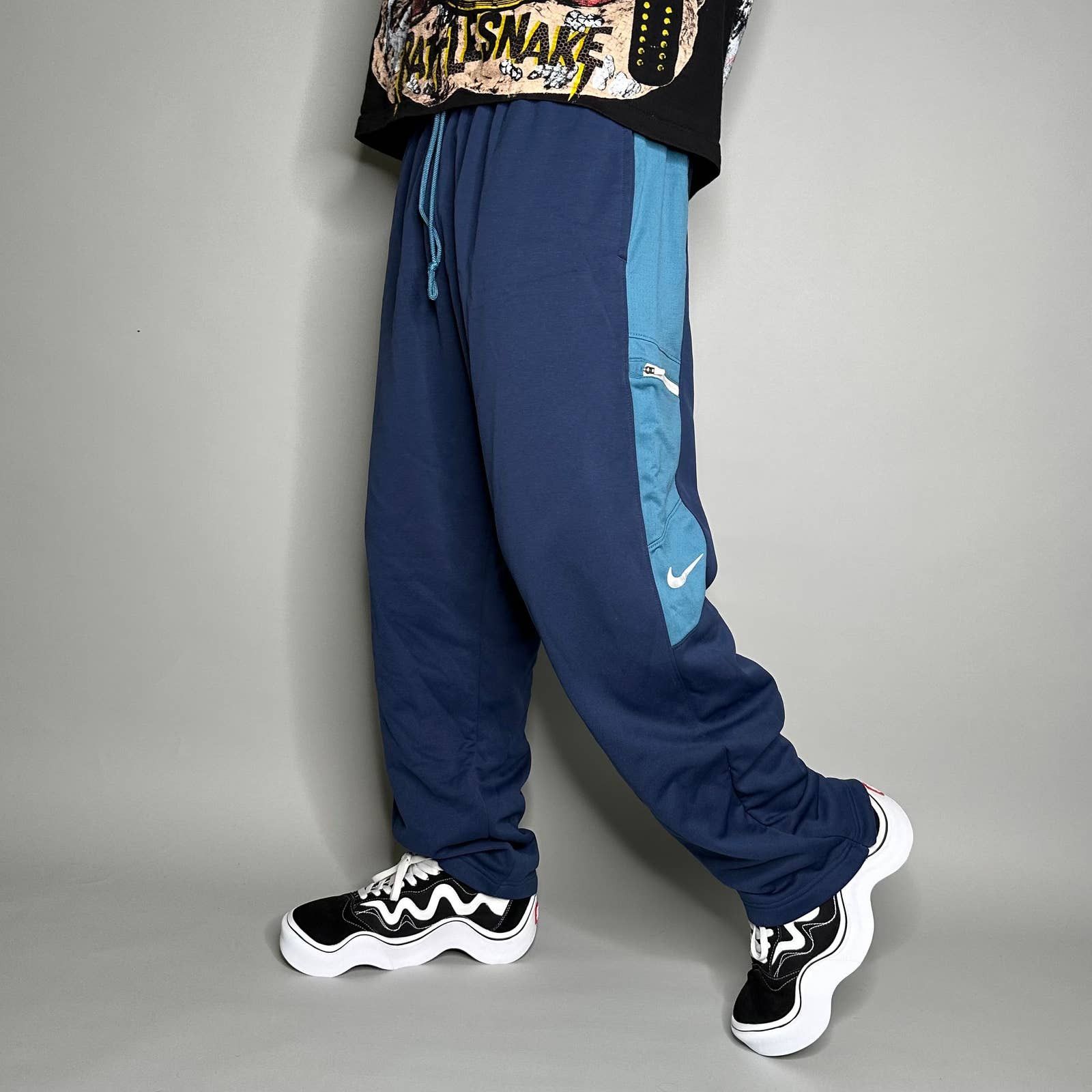 Nike Nike Elite Sweatpants Blue Light Blue Polyester Therma Fit Grailed