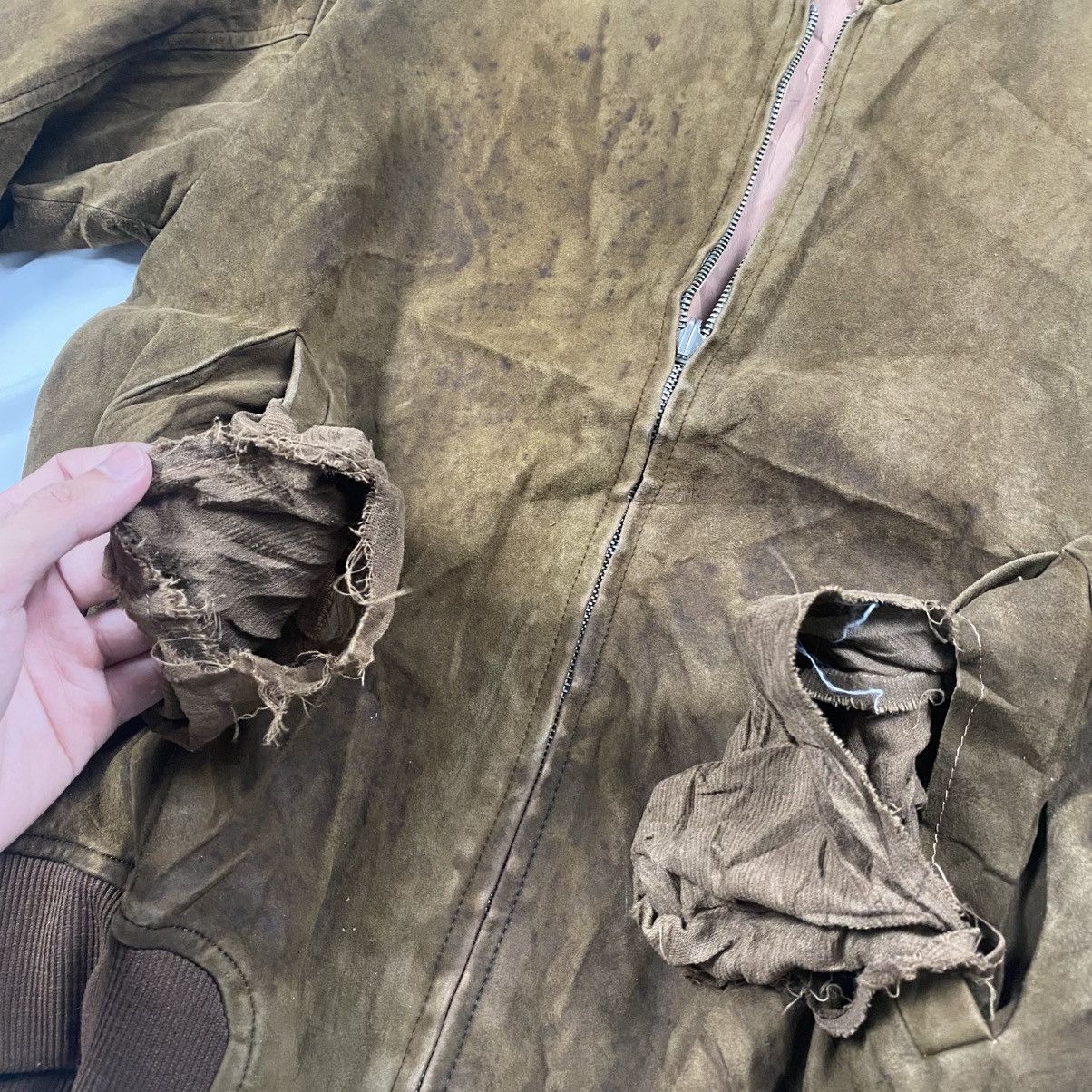 Japanese Brand Vintage 90s General Japan Suede Jacket Size US S / EU 44-46 / 1 - 8 Thumbnail
