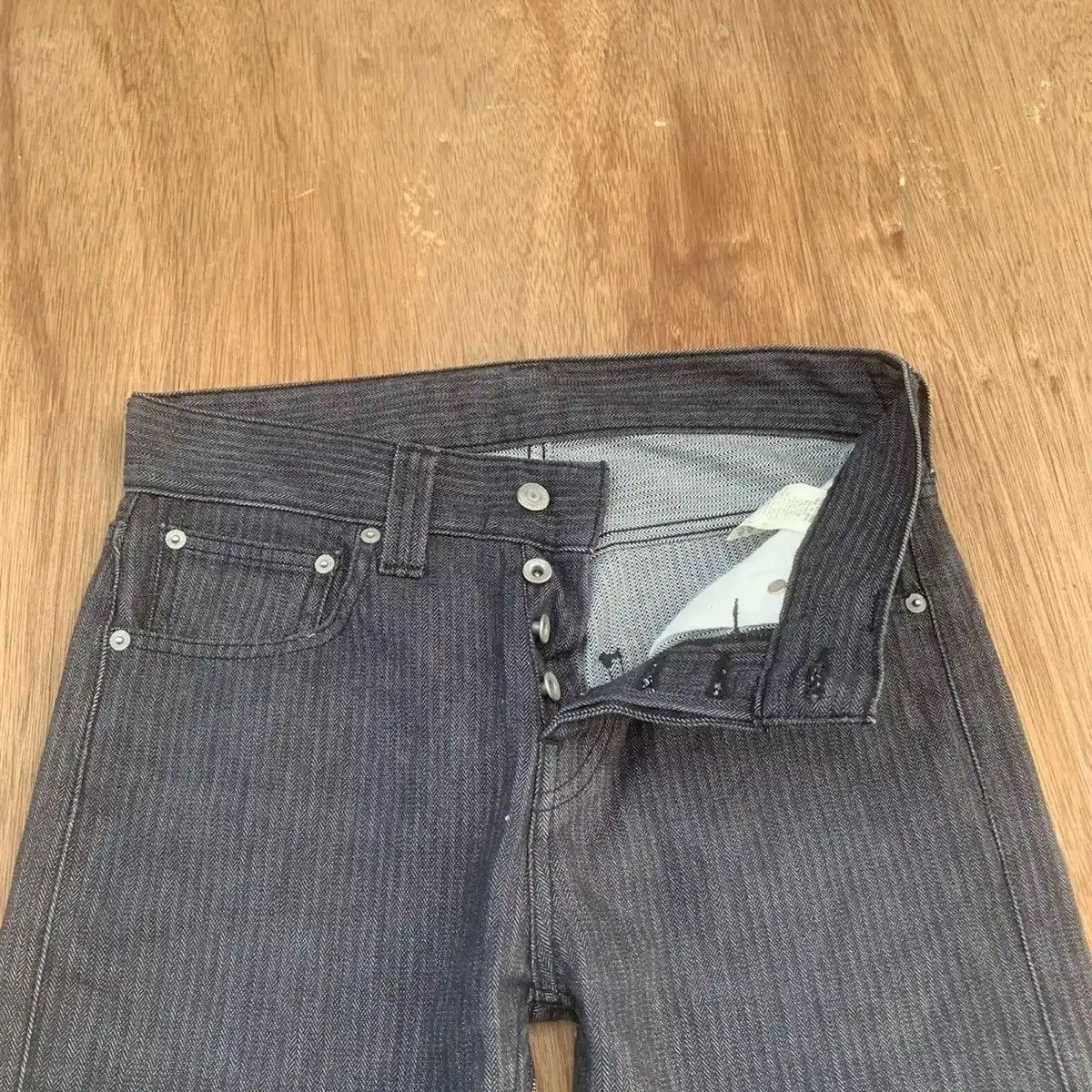 KMRii GRAILS ‼️UNITED ARROW x BLUE LABEL INDIGO JEANS HBT TROUSERS Size US 30 / EU 46 - 5 Thumbnail
