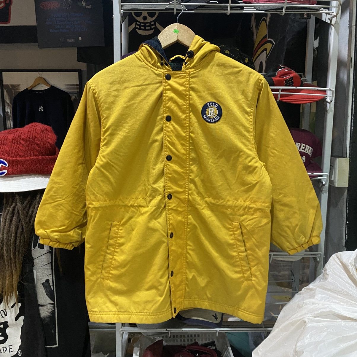 Polo Ralph Lauren 💥RARE💥Vintage Polo by Ralph Lauren Spell Out Polo Parkas Size US S / EU 44-46 / 1 - 2 Thumbnail