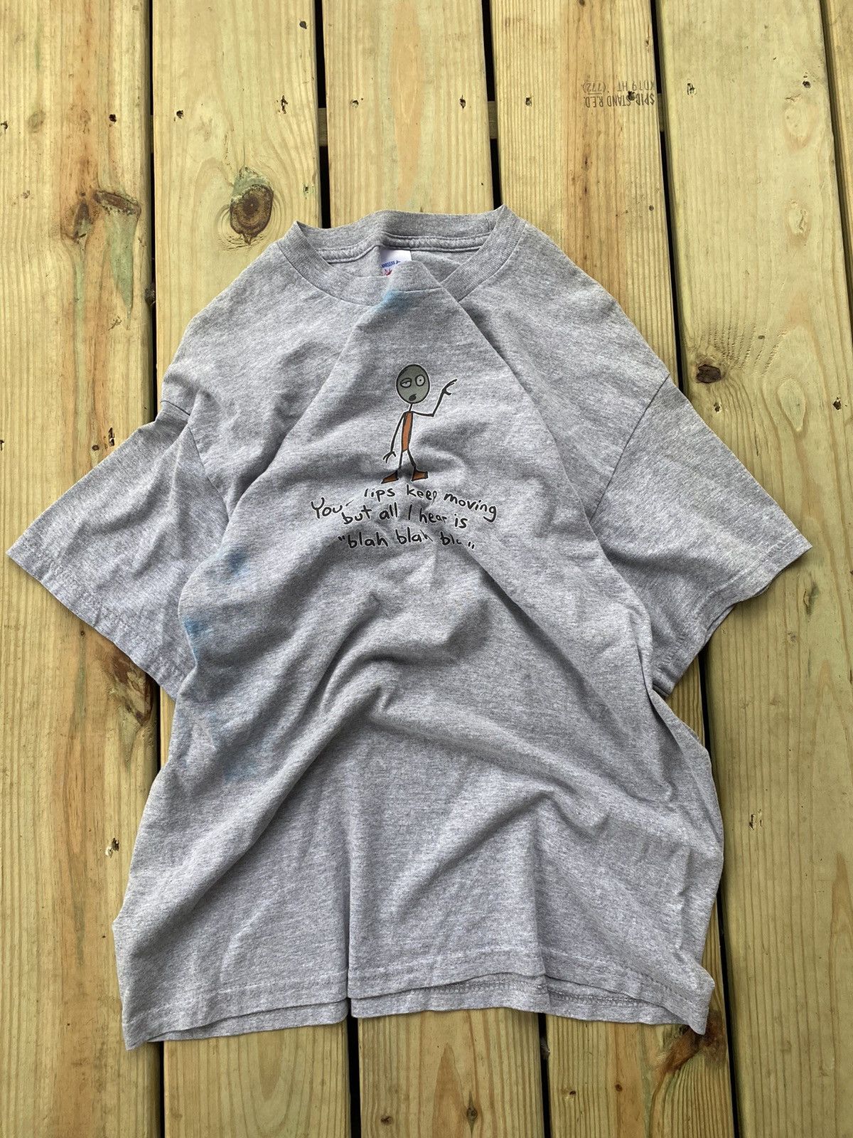 Vintage Vintage funny tshirt Size US L / EU 52-54 / 3 - 1 Thumbnail
