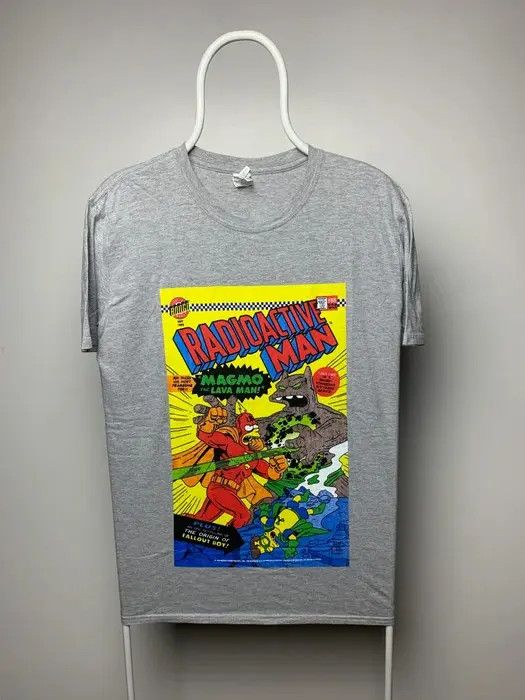 The Simpsons The Simpson T-shirt radioactive man size L color grey vntg Size US L / EU 52-54 / 3 - 1 Thumbnail
