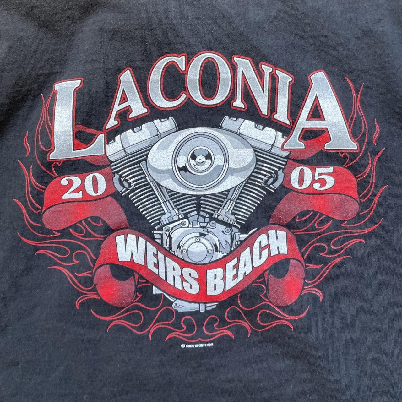 JNCO × Vintage Vintage Y2K 2000's Biker Laconia Grunge Tribal Graphic Tee Size US XL / EU 56 / 4 - 3 Thumbnail