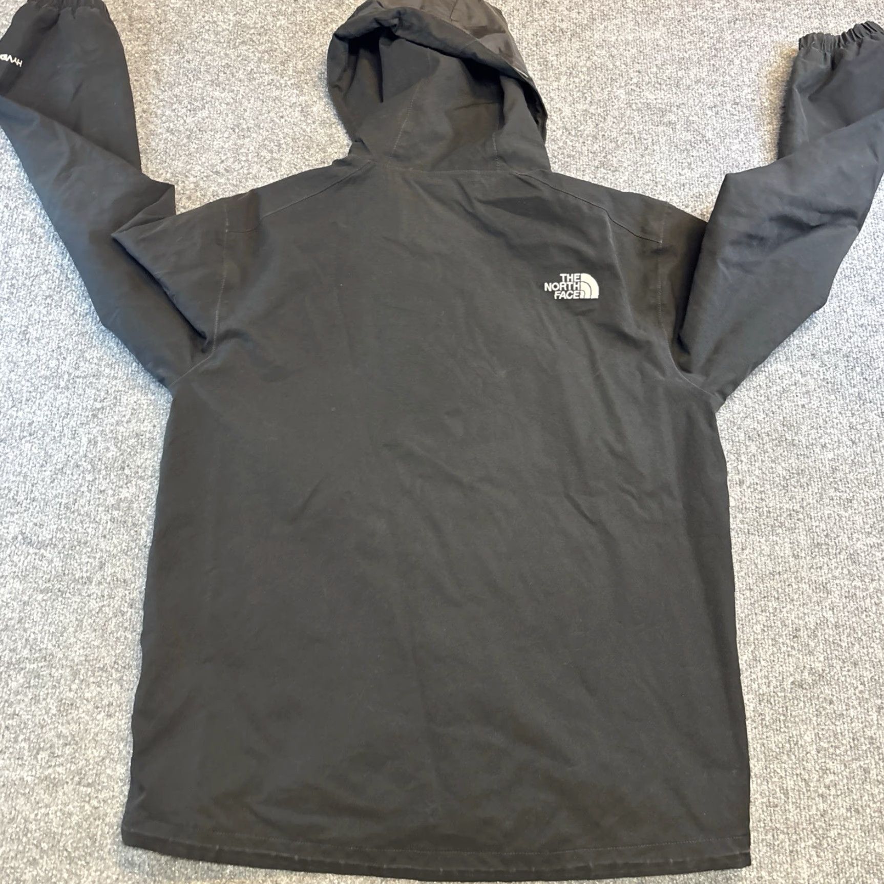 The North Face The North Face Hyvent Jacket Men S Black Windstop Full Zip Shell Only Outdoor Size US S / EU 44-46 / 1 - 6 Thumbnail
