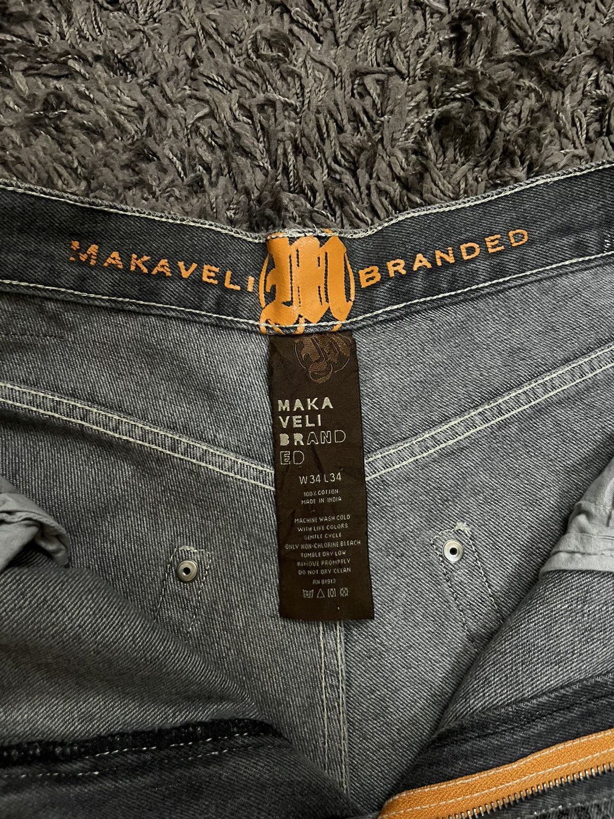 Makaveli 1990s tupac shakur memorial arts #H4 Size US 34 / EU 50 - 9 Thumbnail