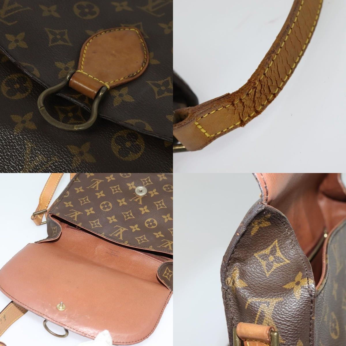 Louis Vuitton LOUIS VUITTON Monogram Saint Cloud GM Shoulder Bag M51242 Size ONE SIZE - 11 Thumbnail
