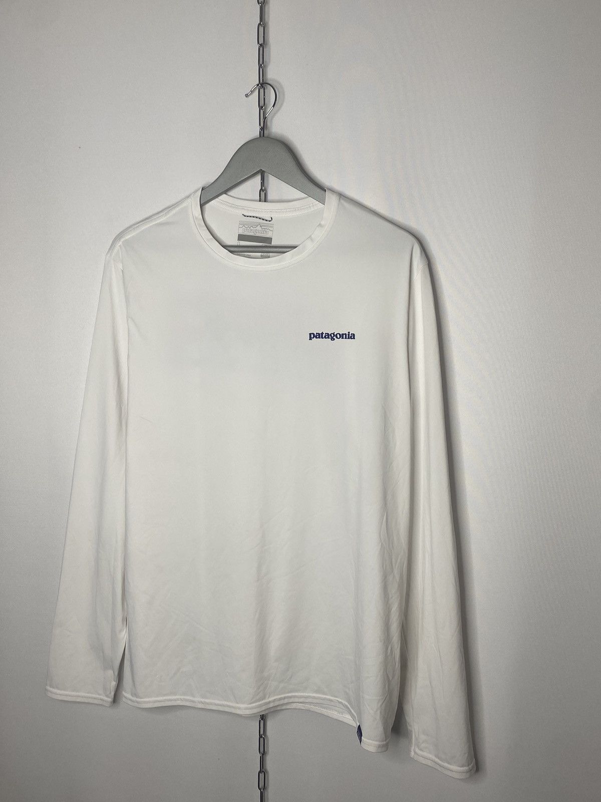 Patagonia × Vintage 🔥Patagonia Big Logo Long Sleeve T-Shirt Rare Hype Y2K🔥 Size US L / EU 52-54 / 3 - 4 Thumbnail