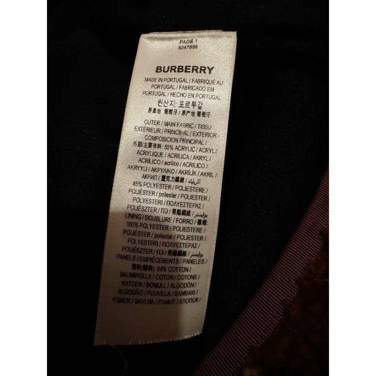 Burberry Burberry Check Panel Fleece Jacket Size US S / EU 44-46 / 1 - 8 Thumbnail