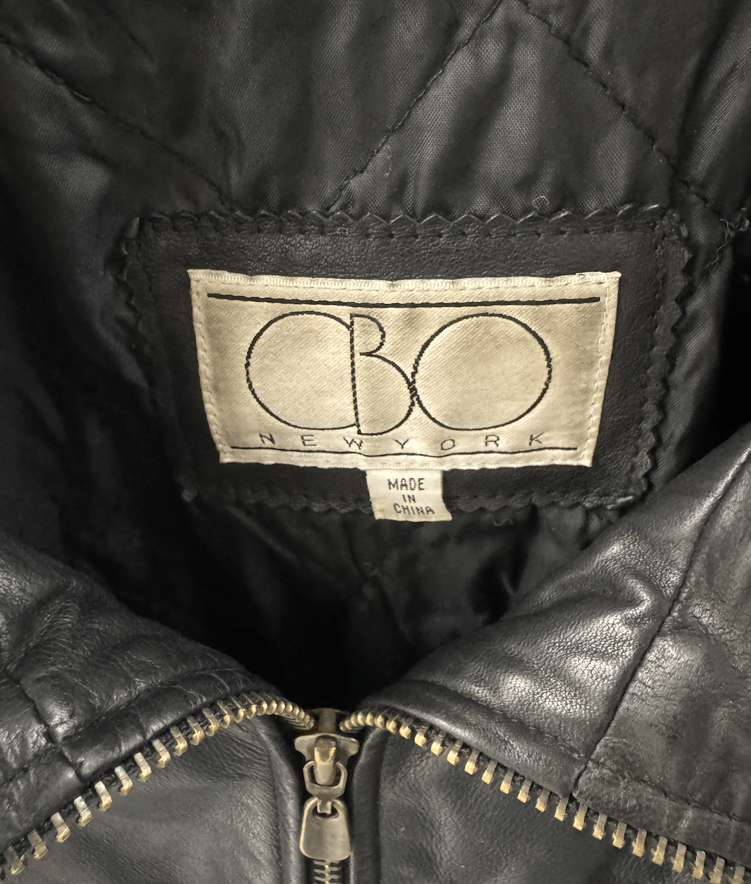 Vintage Vintage CBO Leather Jacket Size 4XL / US 24-26 - 5 Thumbnail