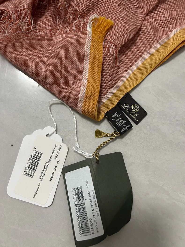 Loro Piana LORO PIANA Rose pink long scarf Size ONE SIZE - 3 Thumbnail