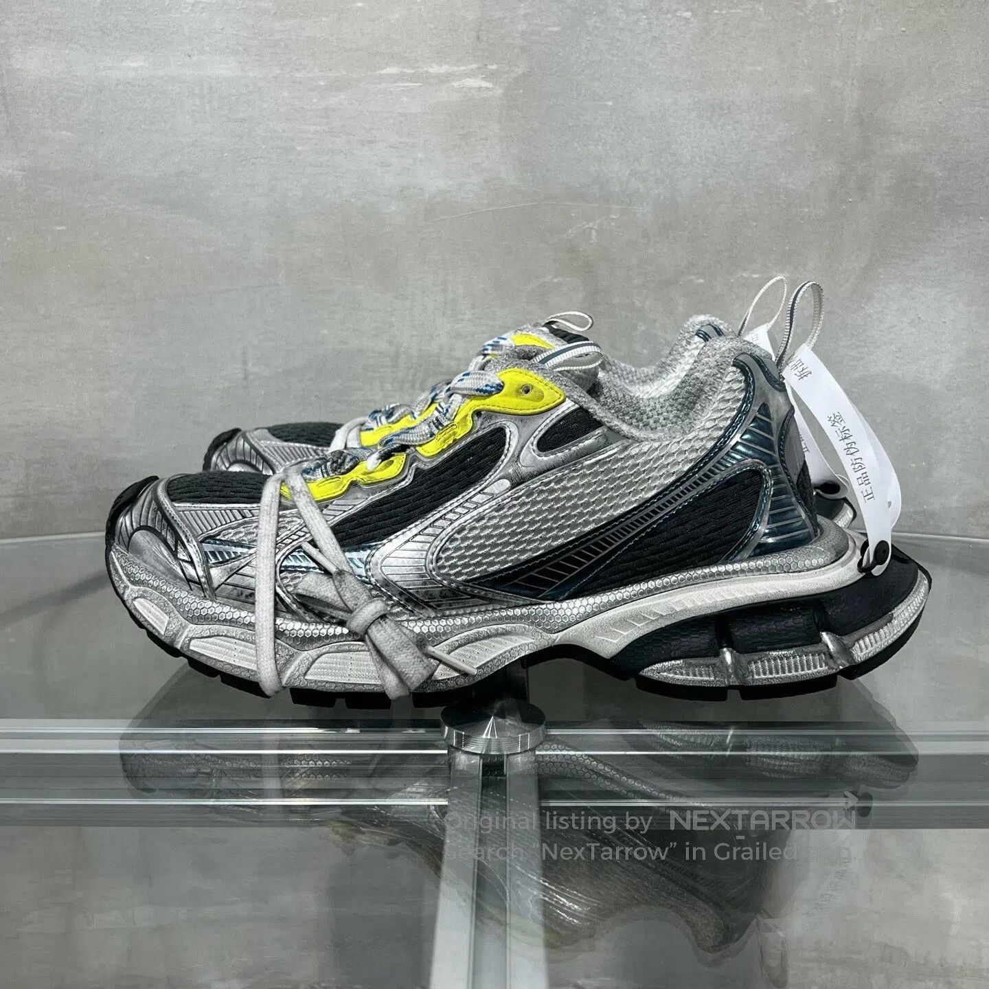 Balenciaga Balenciaga Vintage Dad Shoes in Silver Gray Size US 9 / EU 42 - 3 Thumbnail