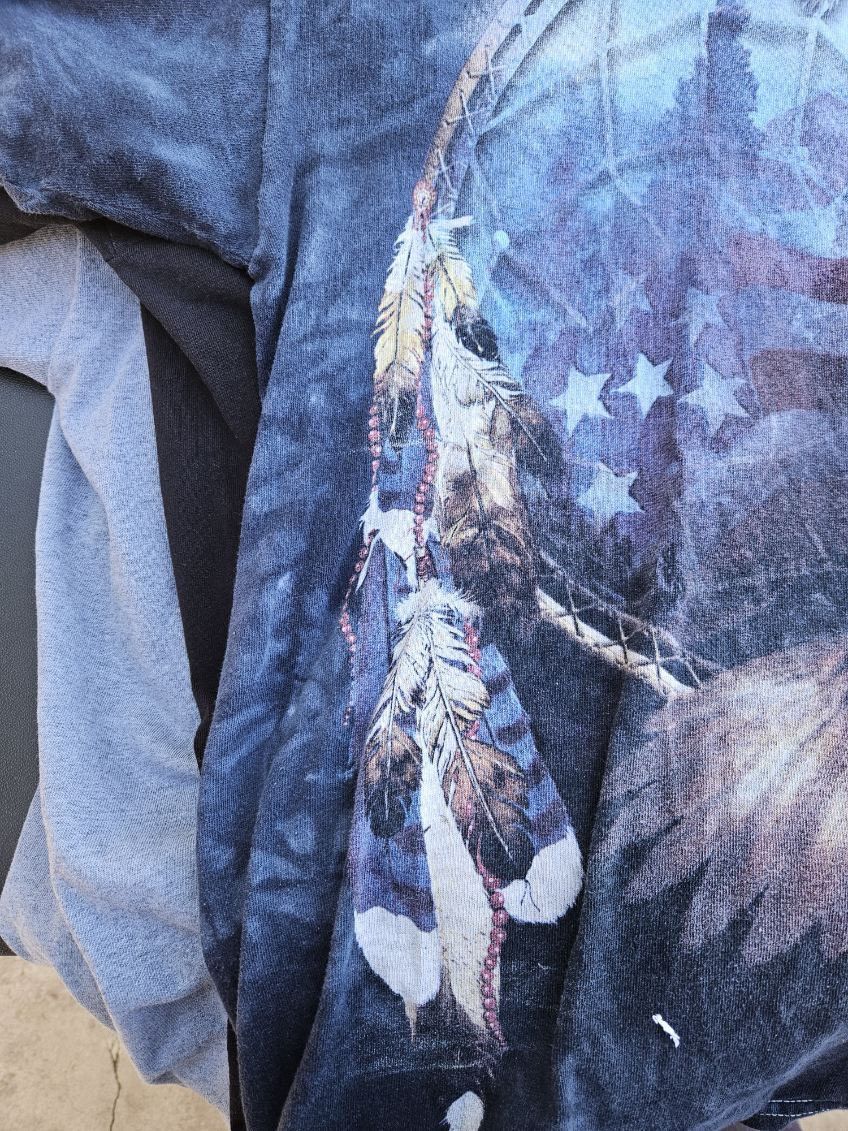 Gildan Vintage Native American Tie Dye Gildan Tee Size US L / EU 52-54 / 3 - 3 Thumbnail