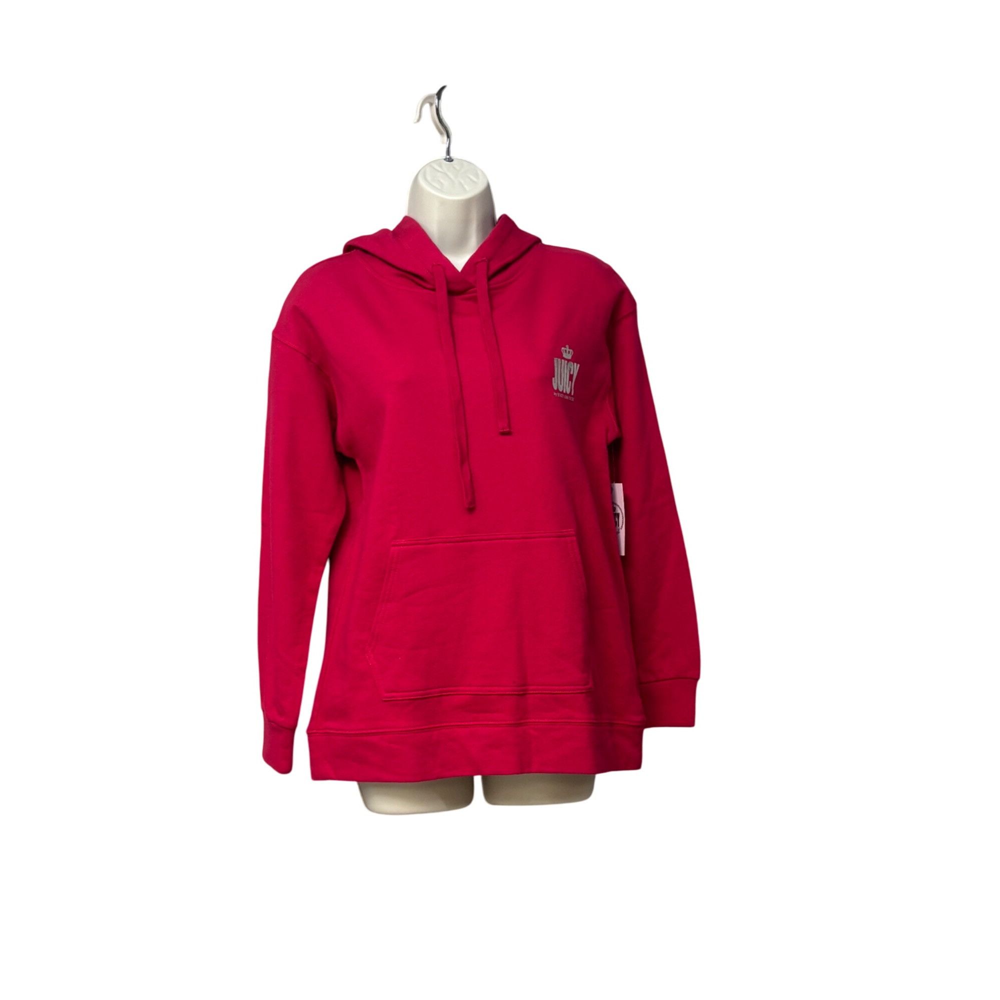 Other Juicy by Juicy Couture Women’s Terry Cloth Hoodie, Red, Size Size S / US 4 / IT 40 - 10 Thumbnail