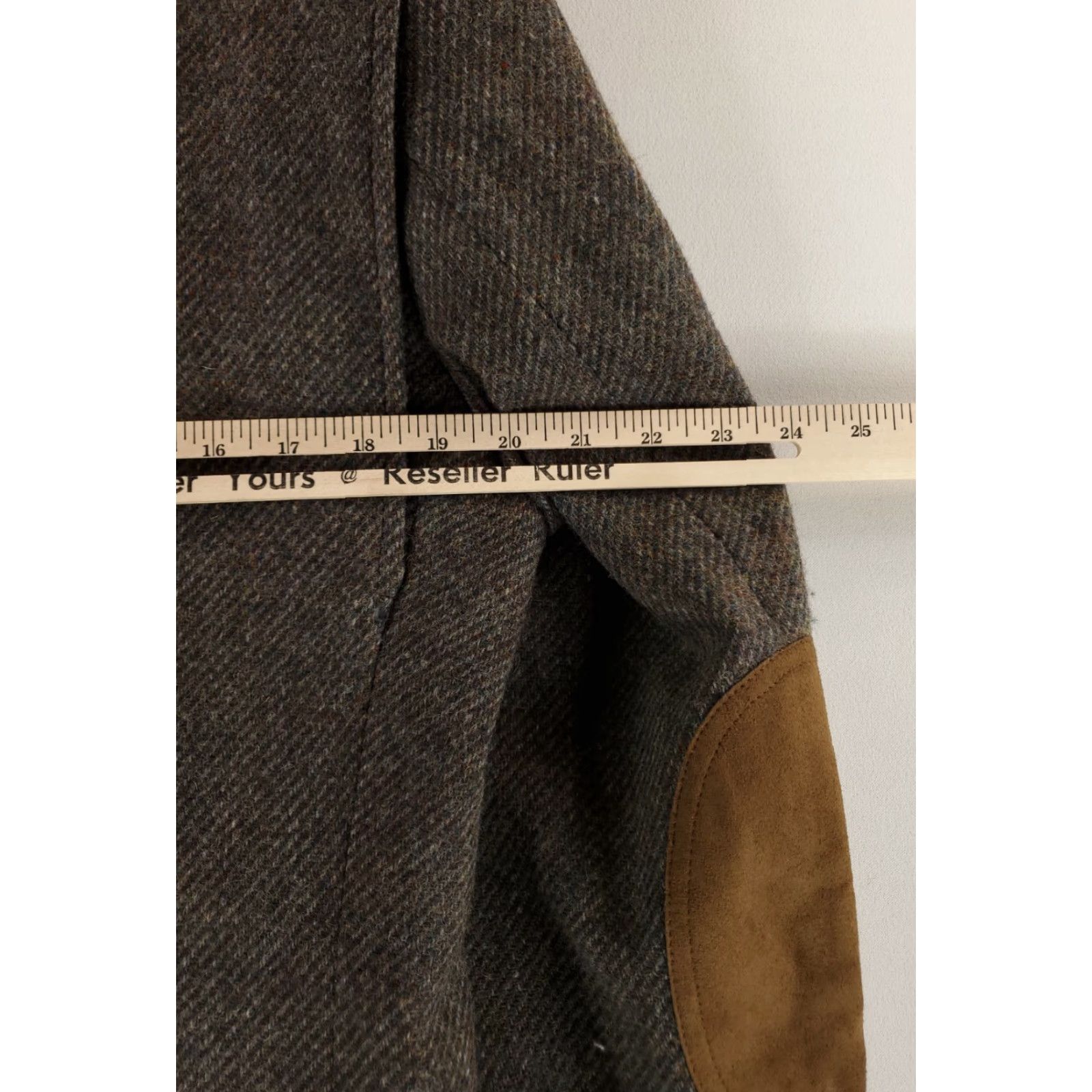Pendleton VINTAGE Pendleton Sport Coat Jacket Blazer Tweed Brown Elbows Made USA Mens 40 Mens Brown 40 Size 40R - 6 Thumbnail