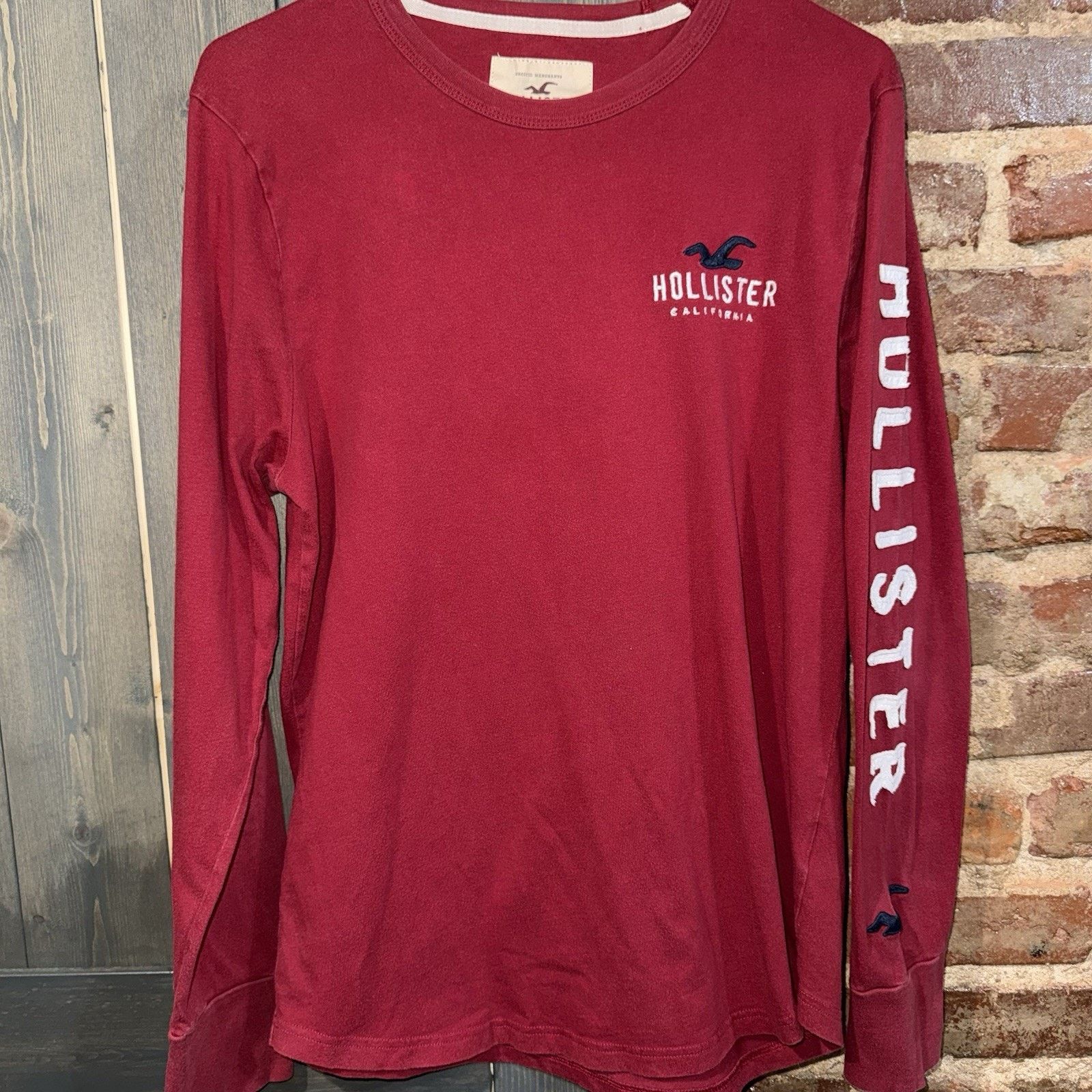 Hollister Hollister Y2K Long Sleeve Tee Bundle Sz M Logo Mall Goth Size US M / EU 48-50 / 2 - 3 Thumbnail