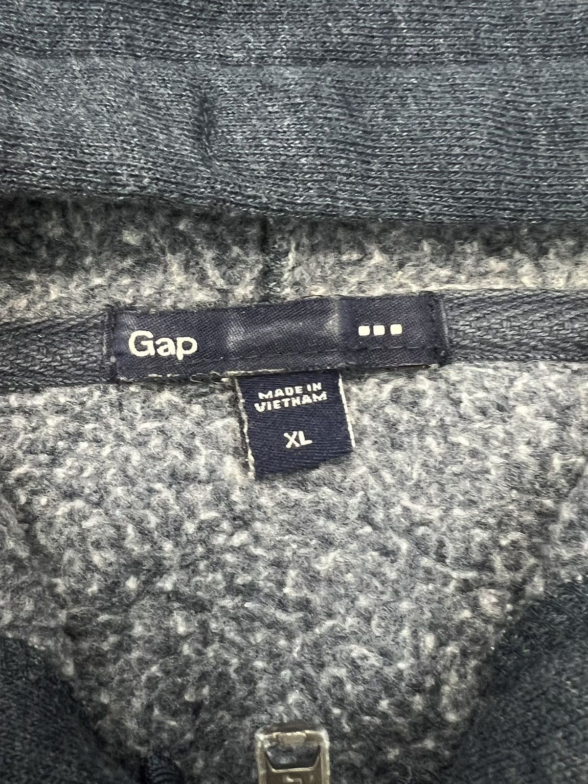 Gap Hoodie GAP big logo y2k zipped Size US XL / EU 56 / 4 - 3 Thumbnail