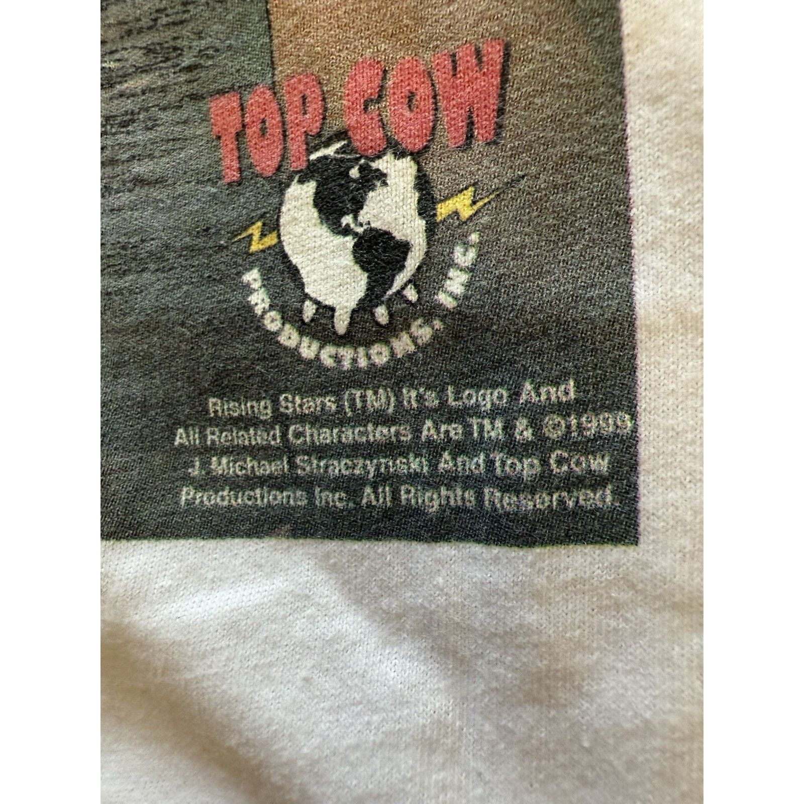 Hanes 1999 Wizard World Chicago Top Cow Rising Stars Comic T-Shirt Size US XL / EU 56 / 4 - 3 Thumbnail