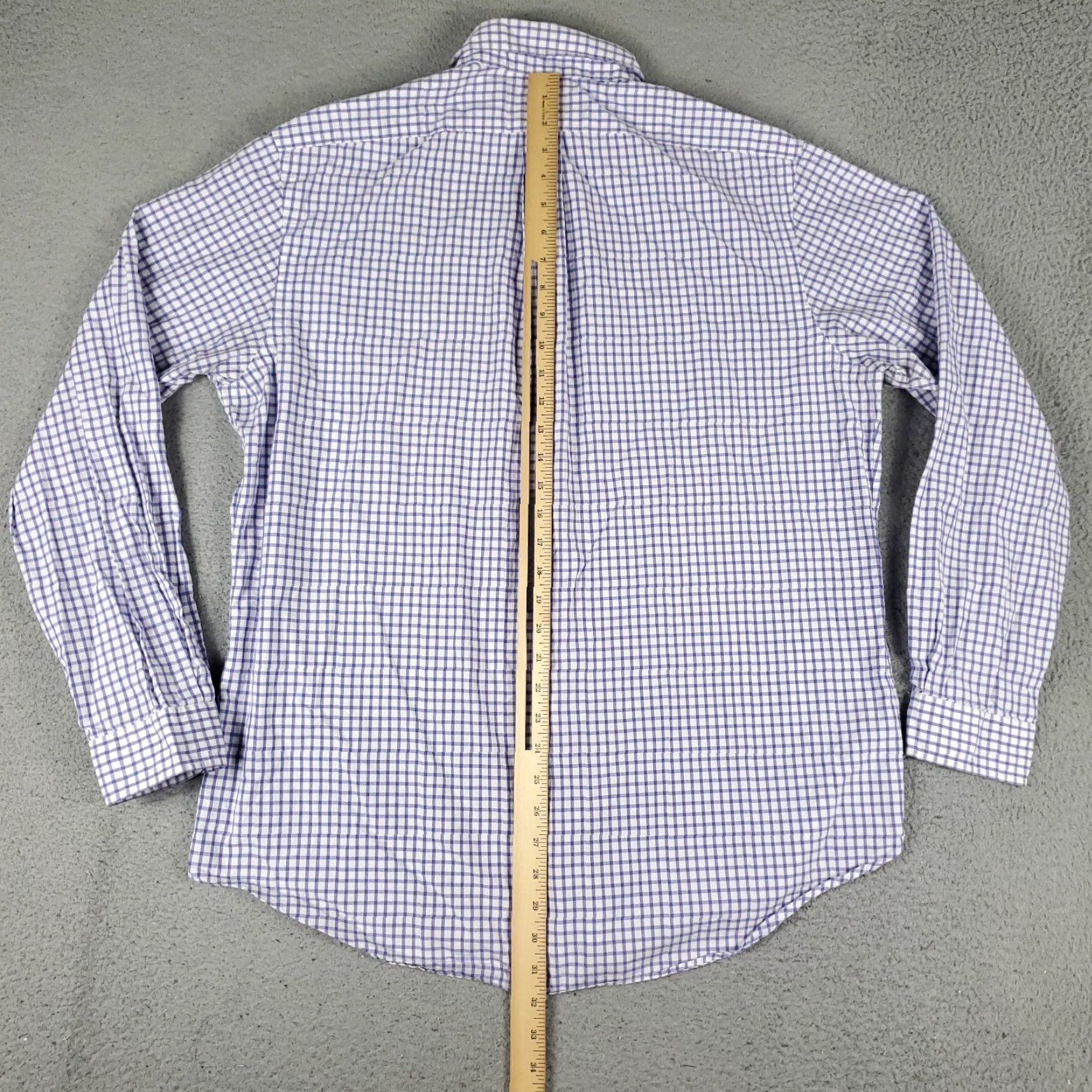 Ralph Lauren VINTAGE? No. Ralph Lauren Shirt Mens XL Purple Check Pony Casual Button Up Long Sleeve Size US XL / EU 56 / 4 - 7 Thumbnail