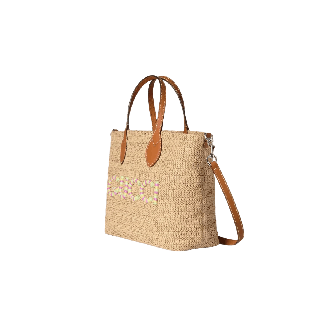 Gucci o1la5ras0526 Size: OS / Small Straw-Effect Tote Bag Size ONE SIZE - 2 Thumbnail