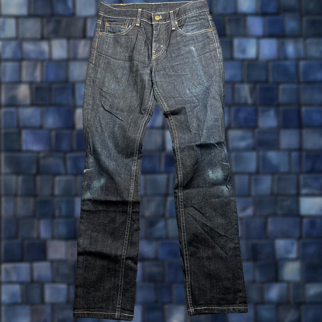 Levi's Levi's 511 Jeans Mens 29 Dark Wash Cotton Stretch Slim Fit Size US 29 - 1 Thumbnail