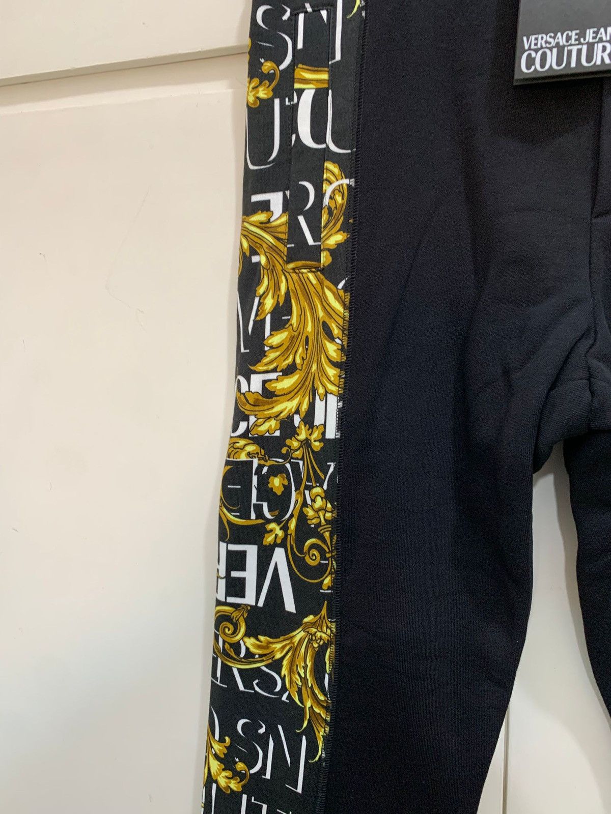 Versace Jeans Couture Logo Tracksuit Pants Baroque Versace Jeans Culture XS black Size US 28 / EU 44 - 3 Thumbnail