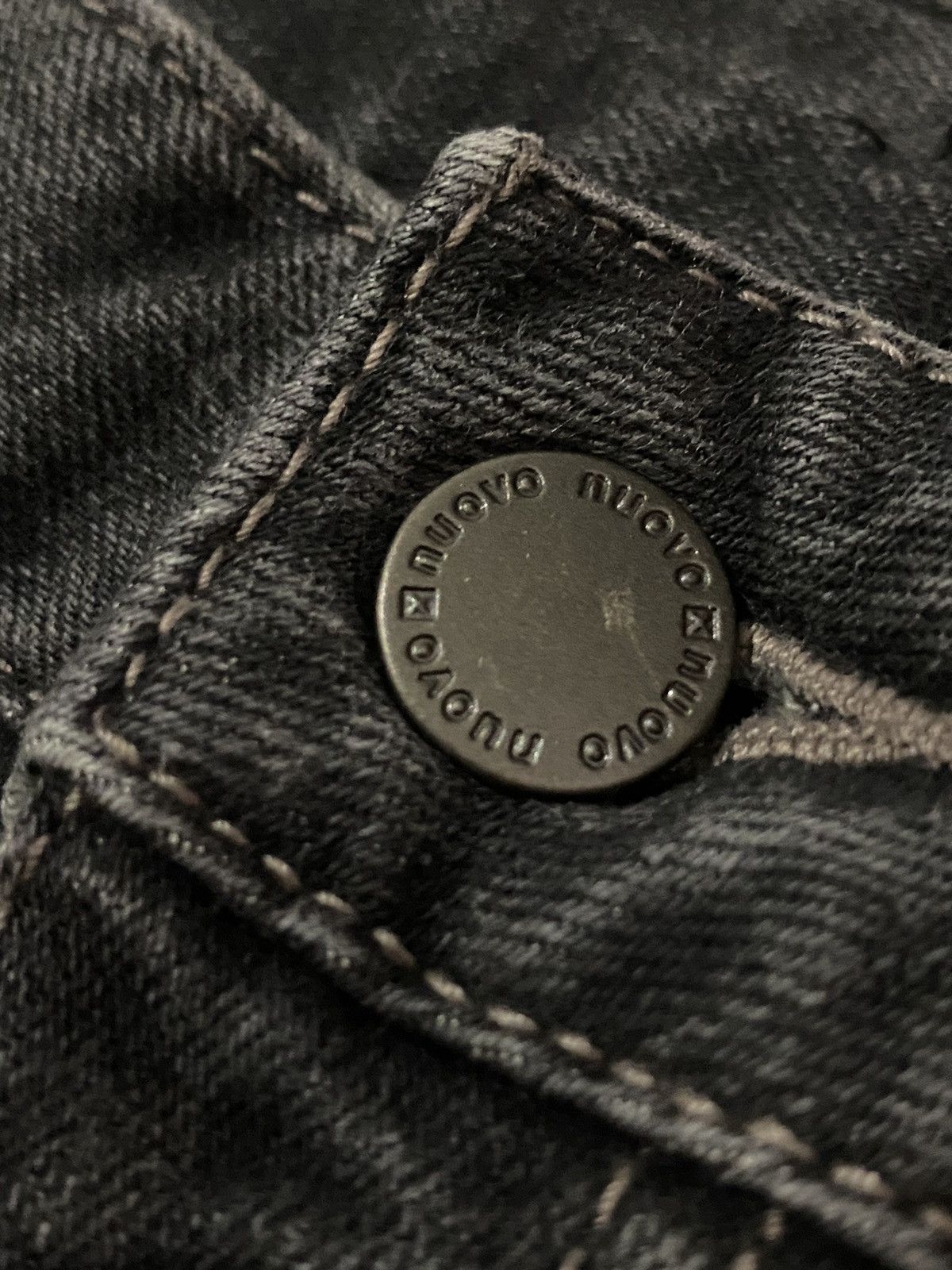 20471120 Vintage Japan Nuovo Pintuck Creased Flare Jeans Size US 30 / EU 46 - 13 Thumbnail