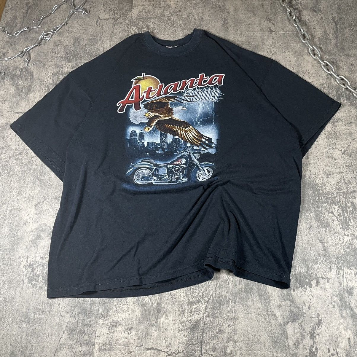 Other Y2k Atlanta Chopper Thunder Tshirt Size US XXL / EU 58 / 5 - 1 Thumbnail