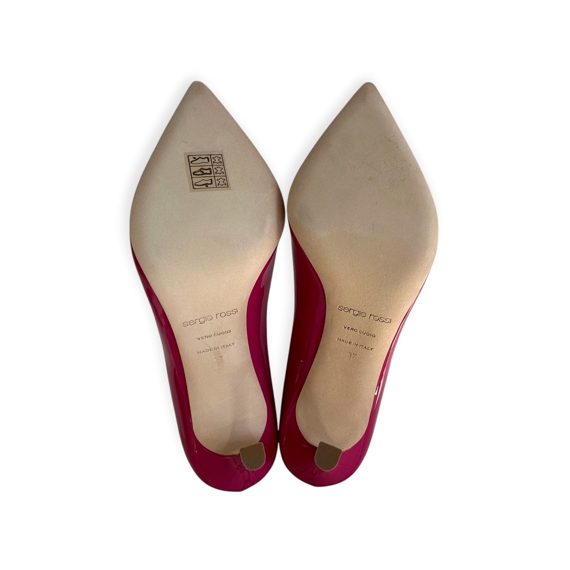 Sergio Rossi Sergio Rossi New Secret 090 Magenta Patent Pumps EU 37 / US Size US 7 / IT 37 - 8 Thumbnail