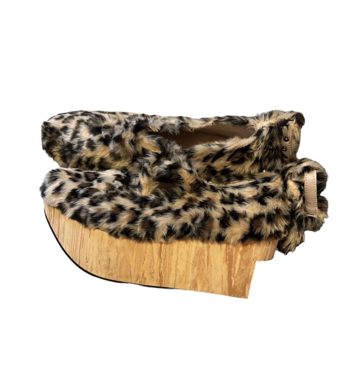 image of Cucurucu Leopard Rocking Horse Shoes, Men's (Size 11)