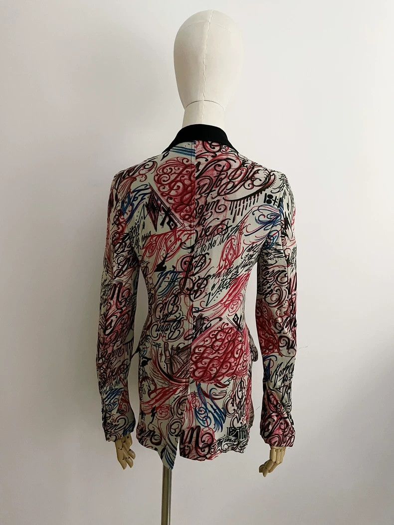 Comme des Garcons Comme des Garcons Graffiti jacket Size US S / EU 44-46 / 1 - 8 Thumbnail