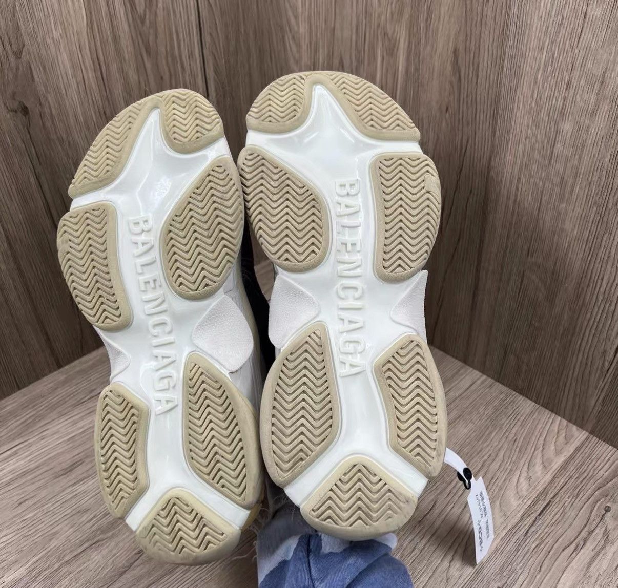 Balenciaga Balenciaga x Gucci Triple S Brown & Green Dad Sneakers J41 Size US 7 / EU 40 - 5 Thumbnail