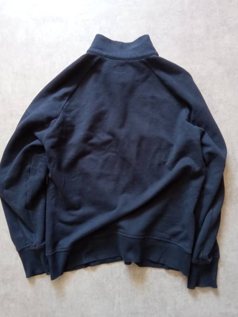 C.P. Company Diagonal Raised Fleece Half Zip Goggle NAVY Size US M / EU 48-50 / 2 - 3 Thumbnail