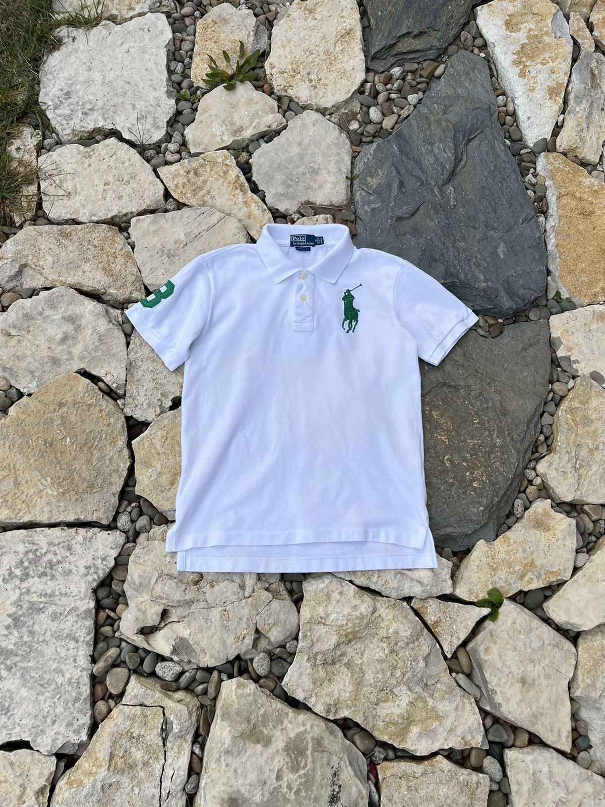 Polo Ralph Lauren × Ralph Lauren × Vintage Vintage Polo Ralph Lauren y2k Chief Keef big pony logo 3 tee Size US M / EU 48-50 / 2 - 1 Thumbnail