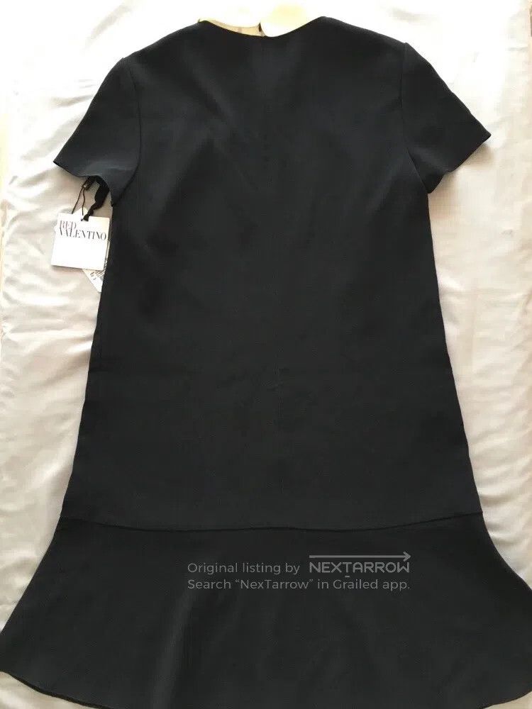 Valentino Valentino Doll neck bow ruffled short sleeve dress Size S / US 4 / IT 40 - 4 Thumbnail