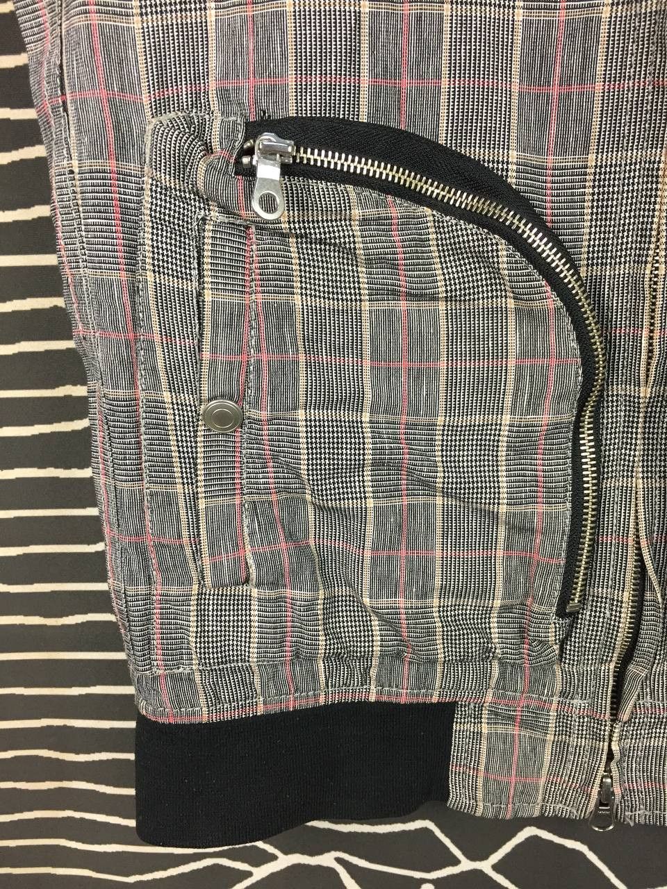 ABAHOUSE Abahouse Japan Glen Check Multi-Zip Blouson Jacket Size US M / EU 48-50 / 2 - 4 Thumbnail