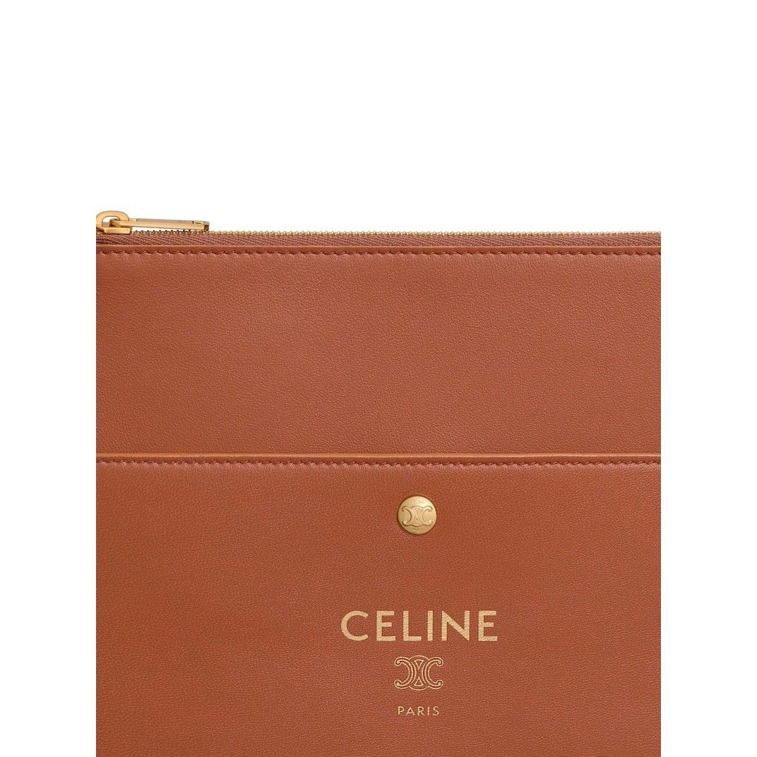 Celine CELINE Sharp Tan Clutch Bag New & Authentic Size ONE SIZE - 4 Thumbnail