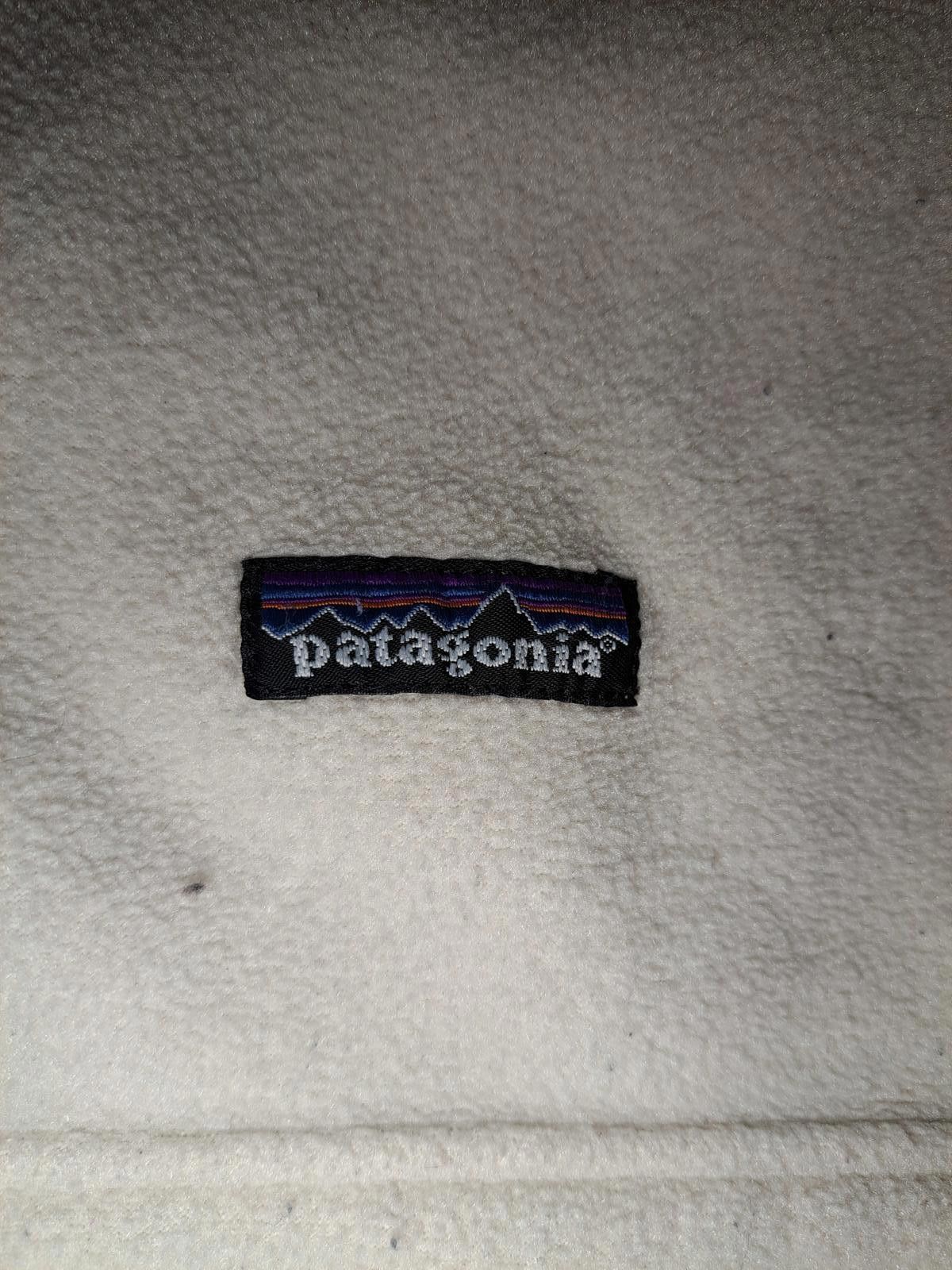 Patagonia VINTAGE Patagonia Synchilla Pullover Jacket Kids XL 14 Cream Size US XL / EU 56 / 4 - 3 Thumbnail