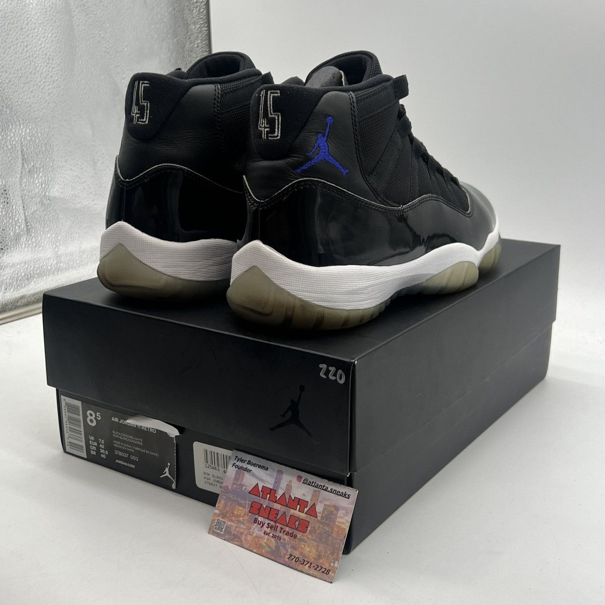 Jordan Brand Air Jordan 11 space jam Size US 8.5 / EU 41-42 - 5 Thumbnail