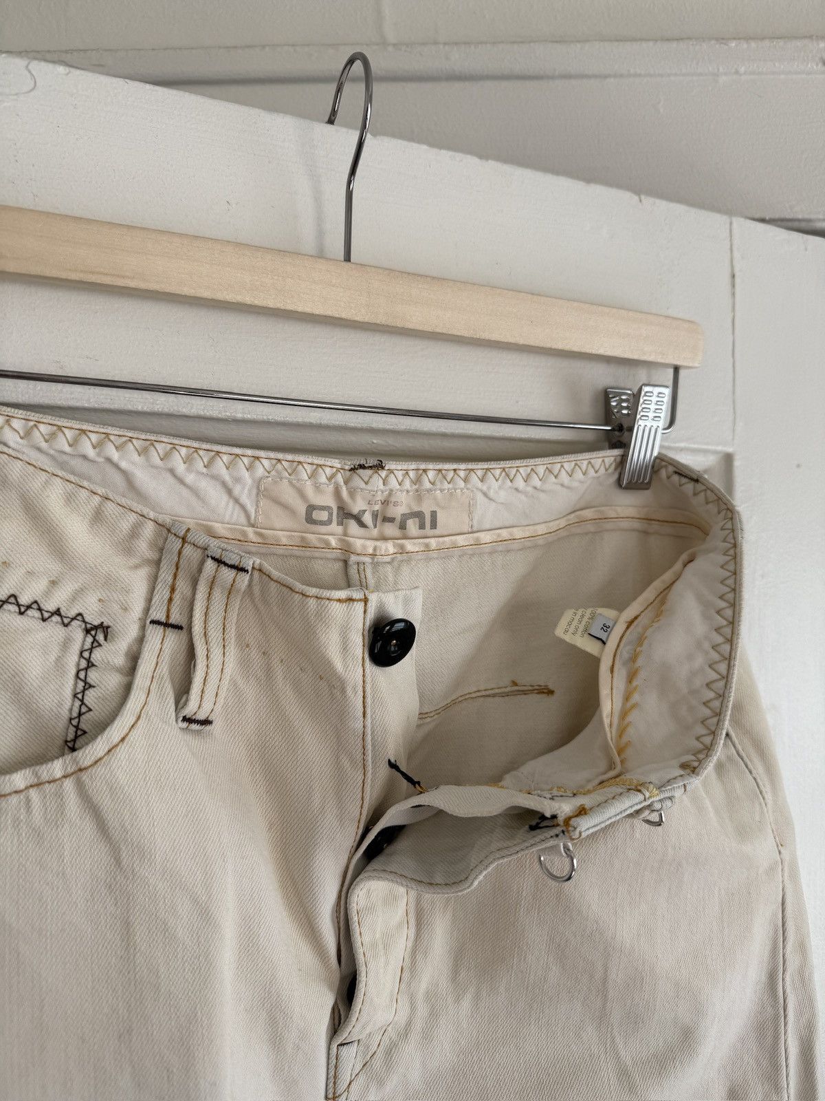 Levi's × Undercover Oki-Ni Levis twisted seam denim Size US 32 / EU 48 - 4 Thumbnail
