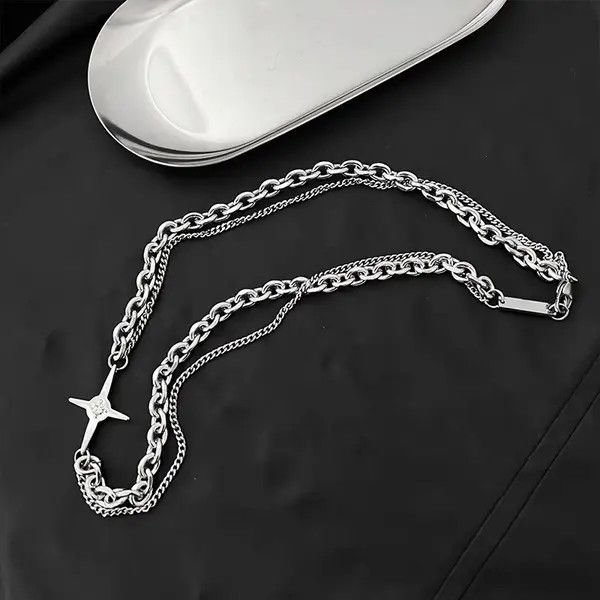 Jewelry Retro punk necklace Size ONE SIZE - 8 Thumbnail
